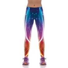 NEW 1075 Fashion Sexy Girl Women Dream Galaxy polka dot Digital 3D Prints High Waist Fitness Women Leggings Jogger Pants