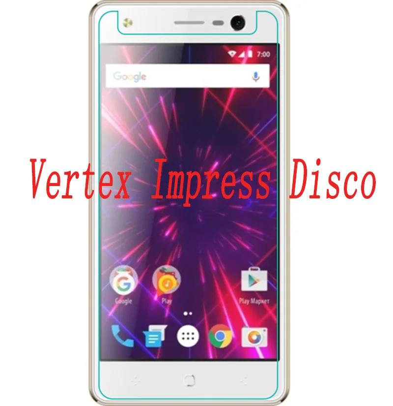 

Smartphone Tempered Glass for Vertex Impress Disco 9H Explosion-proof Protective Film Screen Protector cover phone