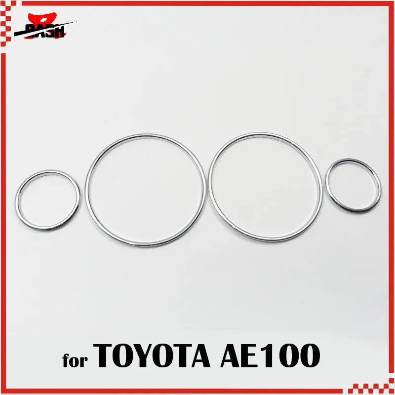 

DASH Chrome Cluster Gauge DASH board Rings for Toyota 1.6L AE100 AE101 1993 1997