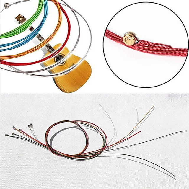 1セット虹カラフルなギター弦アコースティックフォークギター用e Aクラシックギター ギター パーツ アクセサリー Aliexpress 1セット虹カラフルなギター弦アコースティックフォークギター用e Aクラシックギター ギター パーツ アクセサリー Aliexpress