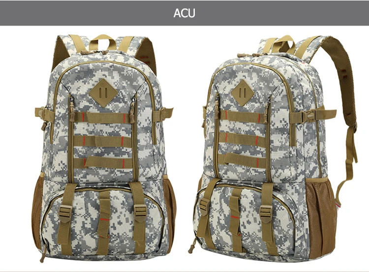Quente de Alta Molle à Prova Mochila do Exército Bolsa de Esportes Qualidade Grande Dwaterproof Água Militar Tático Mochila Caça Caminhadas Acampamento 50l 23 Mochilas escal.