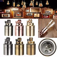 IWHD Portalamparas винтажный E27 светильник в розетку держатель света 110-220 В Ретро Douille Soquete E27 держатель для лампы Edison CE UL