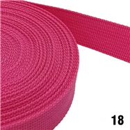 18 Rose red 20mm 25mm 38mm 50mm wide Imicka webbing