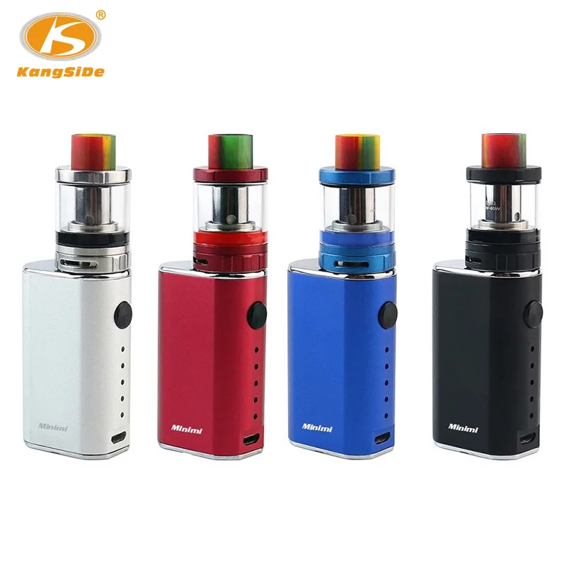 Original KS Mini 50 Kit 50W E Cigarette Smallest Box Mod With 2ml D2 Tank Electronic