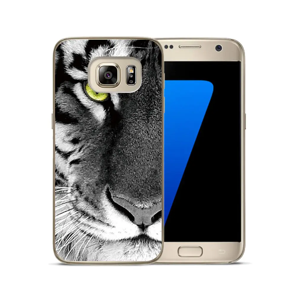 Smart Back Protective Phone Cover Case FOR Samsung S5 Soft TP Case FOR Samsung S8 Clear painted Case FOR Galax S6 S7 S8 Plus S9 (3)