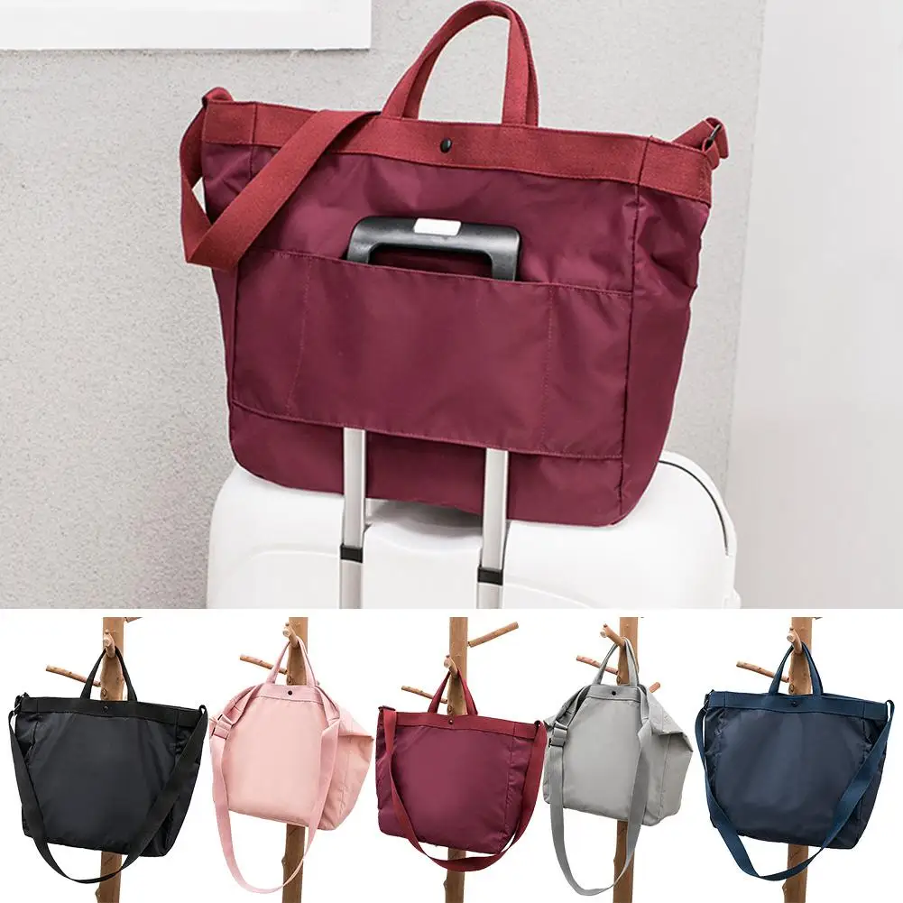 

Travel Bag Foldable Hand Duffel Bags Women Men Waterproof Lightweight Luggage Suitcase Storage Organizer For Sports Gym Vacation