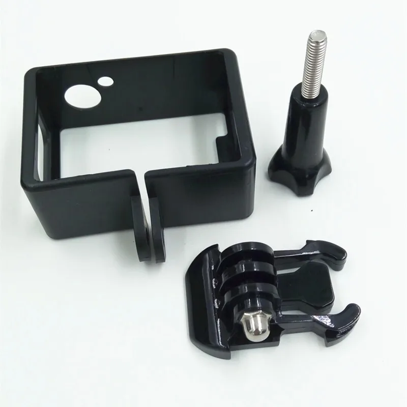 

Sj4000 Plastic Protective Frame Side Border Case Buckle Mount For Sjcam Sj4000 Wifi Plug Sj6000 Action Camera Accessories