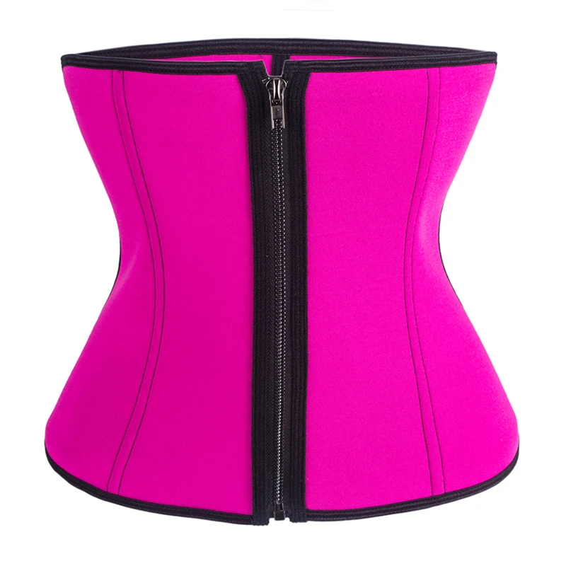 FLORATA-Plus-Size-S-3XL-6-Steel-Boned-Neoprene-Underbust-Corset-Waist-Cincher-Sexy-Body-Shaper (3) 
