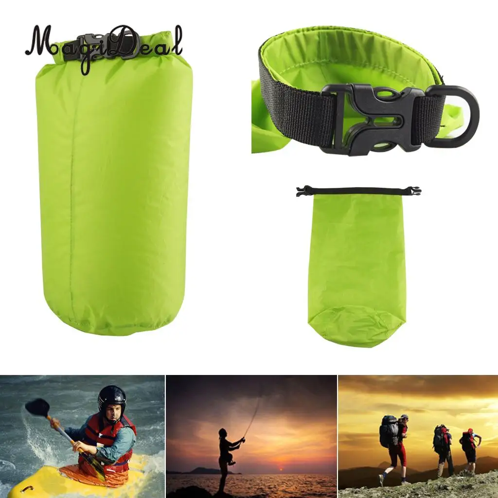 MagiDeal 8L Waterproof Dry Bag Sack for Kayak/Canoeing/Fishing/Sailing/Camping Green