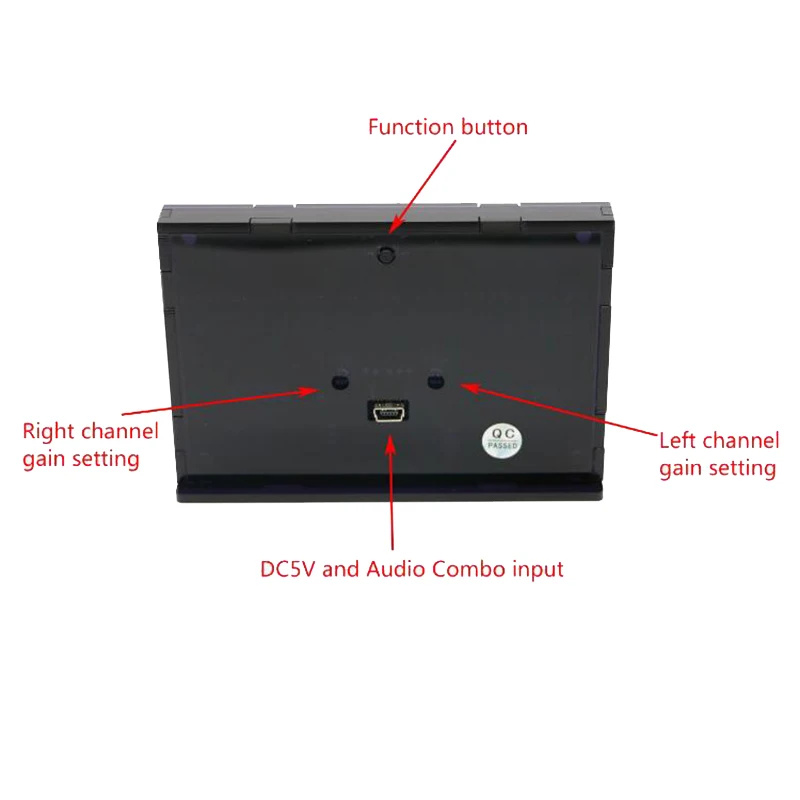 ASK11 LED Audio Music Spectrum Display Level VU Meter Fan-shaped Pointer