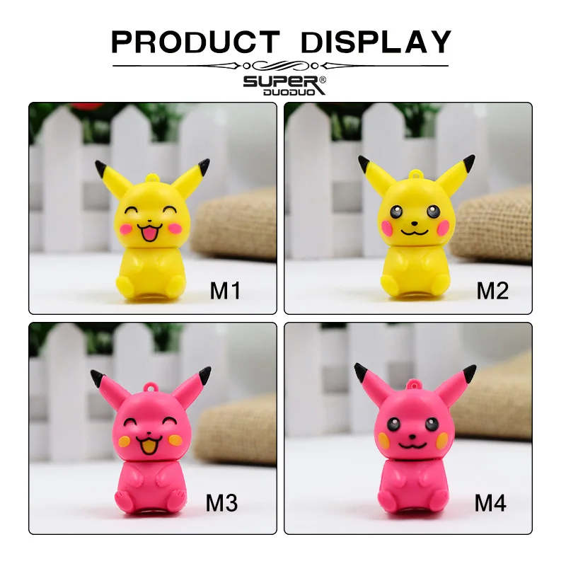 Usb флеш-накопитель pokemon Pikachu, 128 ГБ, флешка, 4 Гб, 8b, 16 ГБ, 32 ГБ, 64 ГБ, карта памяти, флешка, usb 2,0 usb-флэш-накопитель