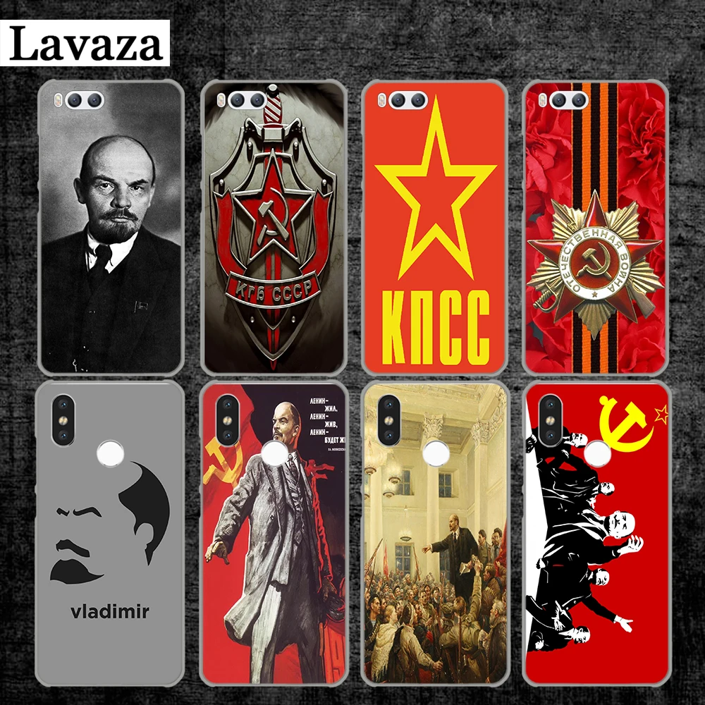 

Lavaza lenin Soviet Union flag Hard Case for Xiaomi Redmi 4A 4X 5A S2 5 Plus 6 6A Note 3 4 7 Pro Prime