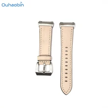 Ouhaobin Новая мода Элегантный Кожаный ремешок Часы Браслет для Fitbit ионной ремни роскошный ремешок для смарт-часы Oct11