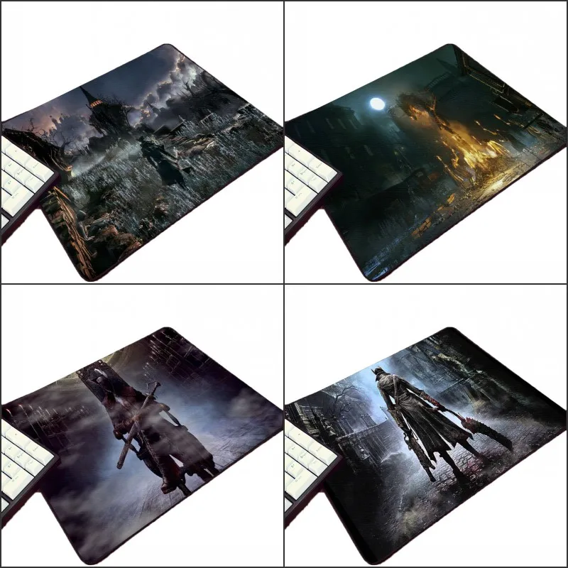 Congsipad High Quality Creative Diy Bloodborne Horror Game Customized Design font b Pc b font Mousepad