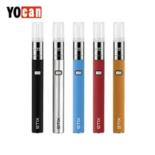 Новейший 320 мАч Yocan STIX Starter Kit с 0,6 мл Adjustable GE и 3 регулируемым уровнем напряжения герметичный дизайн E-cig Pen Kit