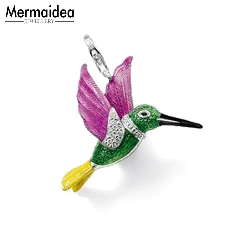 

Pendant Pendant Hummingbird 2019 Brand New Fashion Jewelry Style Bijoux Romantic Silver Romantic Gift For Woman