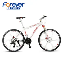 FOREVER QJ007 24 скорости горный велосипед, 26 дюймов Магниевый сплав одно колесо MTB с замком вилкой и дешевой ценой