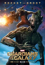 Guardians Of The Galaxy – Rocket & Groot art silk Poster