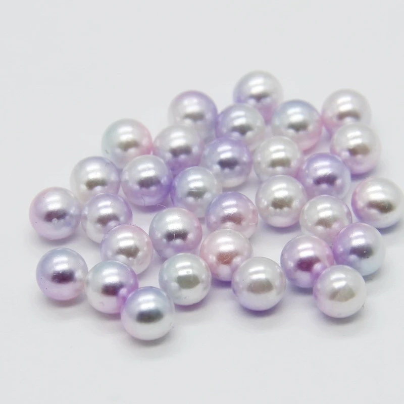 Acrylic Spacer Beads Round Mixed For DIY Jewelry Making