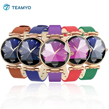 

1 Inch B80 Touch Screen Female Smart Wristband Fitness Tracker Physiological Cycle Reminder Heart Rate Blood Pressure Monitor