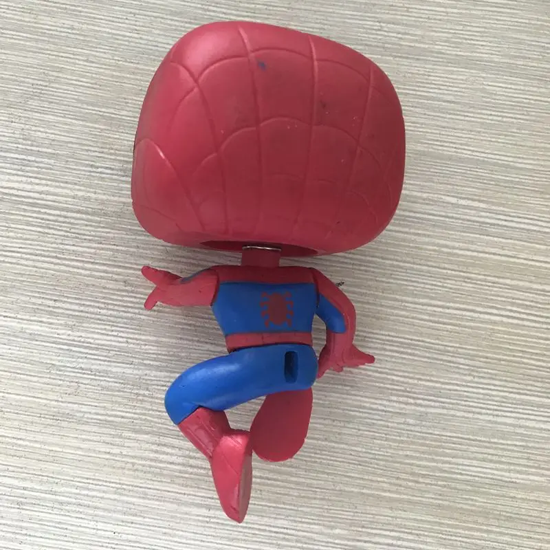 Funko POP Подержанный Imperfect Marvel: Гражданская война Человек паук Коллекционная экшн