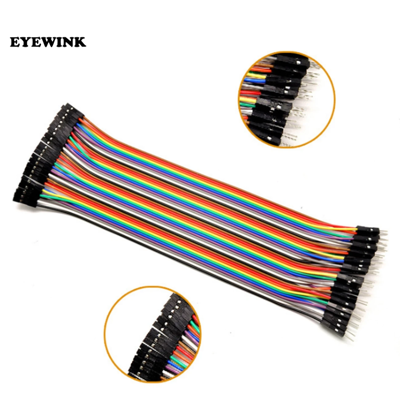 

20cm 40P 1P-1P Female to Male DuPont Line Wire Cable SKUFM 800pcs