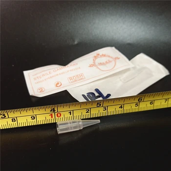 

100Pcs Individual Package Permanent Makeup Needle Tip 1RL 3RL 5RL 5F 7F Tattoo Caps Nozzle For Eyebrow Lip Machine Gun Big Size