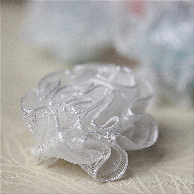 6pcs Sewing Accessories Tulle Lace Flower Patch Applique Clothes Decoration Latest Lace Material Patches Clothing Stickers RT24 - Цвет: see chart