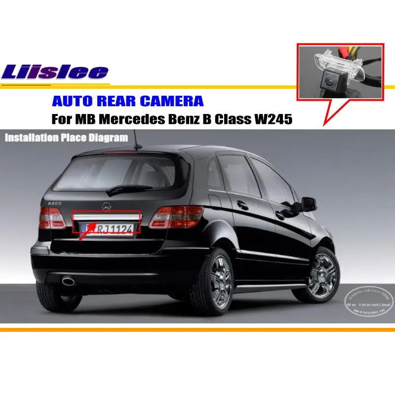 Liislee Автомобильная камера для Mercedes Benz B Class W245/камера заднего вида/HD CCD RCA NTST