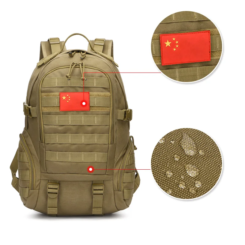 Large Camping Backpack Military Men Travel Bags Tactical Molle Climbing Rucksack Hiking Bag Outdoor sac a dos militaire