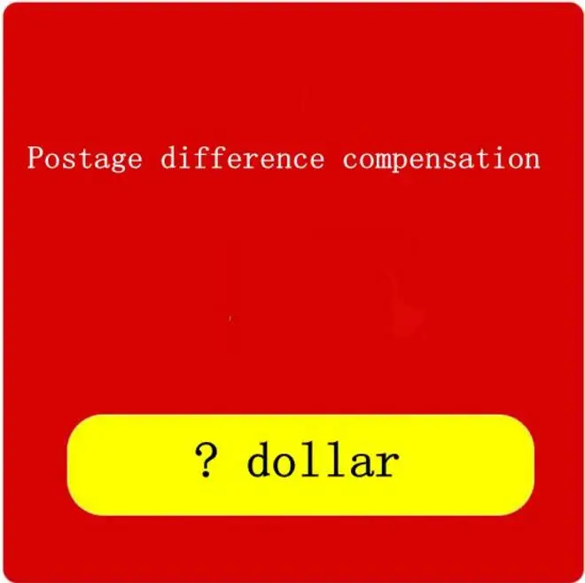 

Difference Compensation price difference for shipping fee