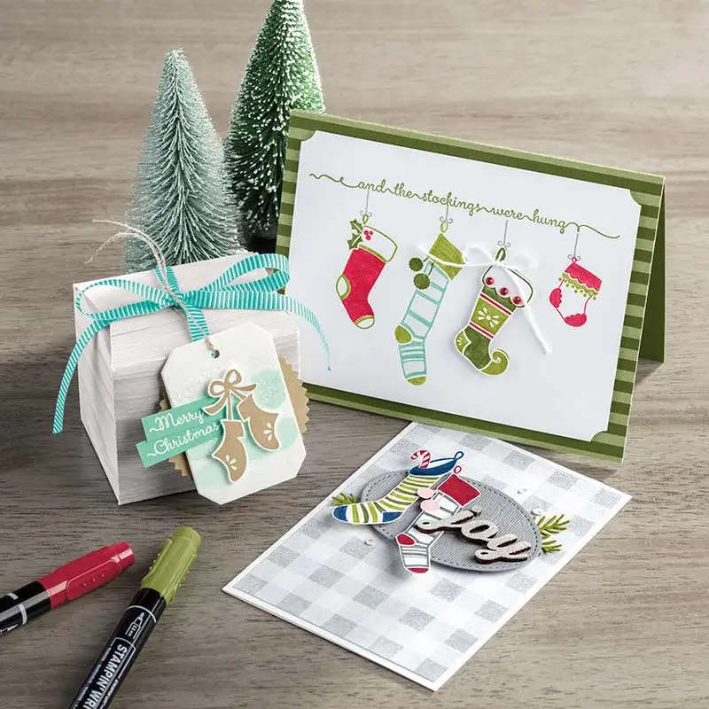 

Christmas sock decoration Metal Cutting Dies Stamp Stencil for DIY Scrapbooking Photo Album Embossing Decorative Craft Die