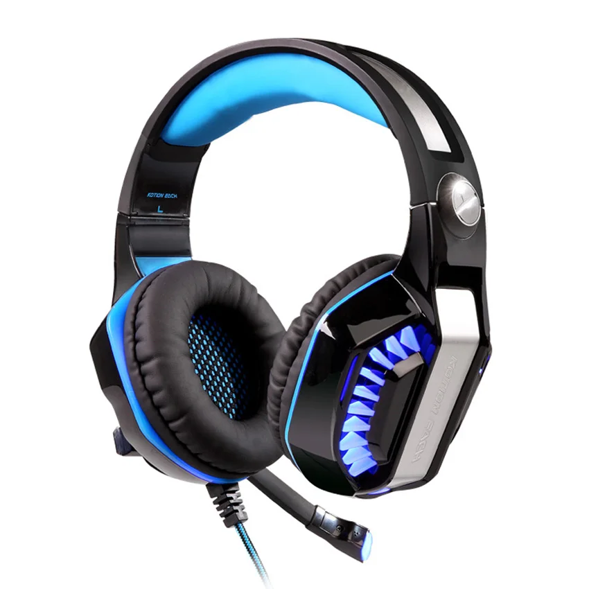 Игровые наушники KOTION EACH casque G2000 улучшенные лучшие геймерские стереонаушники с