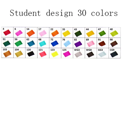 30/40/60/80 Цвета маркер для рисования набор двойной головкой алкоголь эскиз Маркеры Ручка для рисования манги маркеры Dsign анимации Manga нарисовать - Цвет: Student design 30