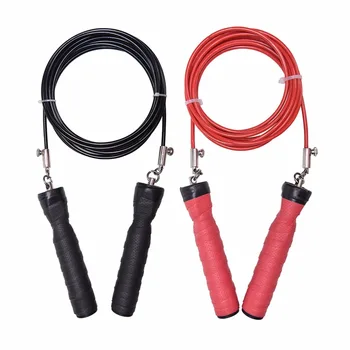 

1PC 2.8 Meters Speed Racing Skipping Jump Rope Adjustable Steel Wire Crossfit Exercise Gym Training Fitness Jumping Rope Cord
