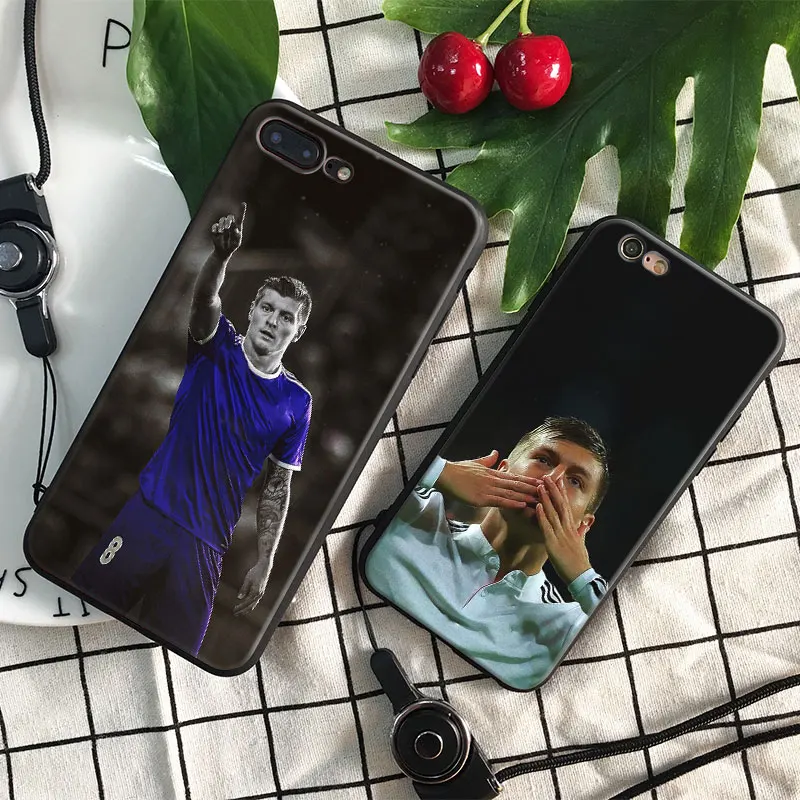 

Toni Kroos Coque Logo Cover Shell For Apple iPhone 5 5S SE 6 6S 6Plus 6sPlus 7 7Plus 8 8Plus X Soft Silicone Tpu Phone Case