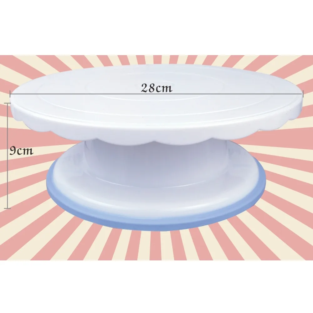 Cake-Swivel-Plate-Revolving-Decoration-Stand-Platform-Turntable-28cm-Round-Rotating Cake-Swivel-Plate-Christmas-Baking-Tools-CT1030 (2)