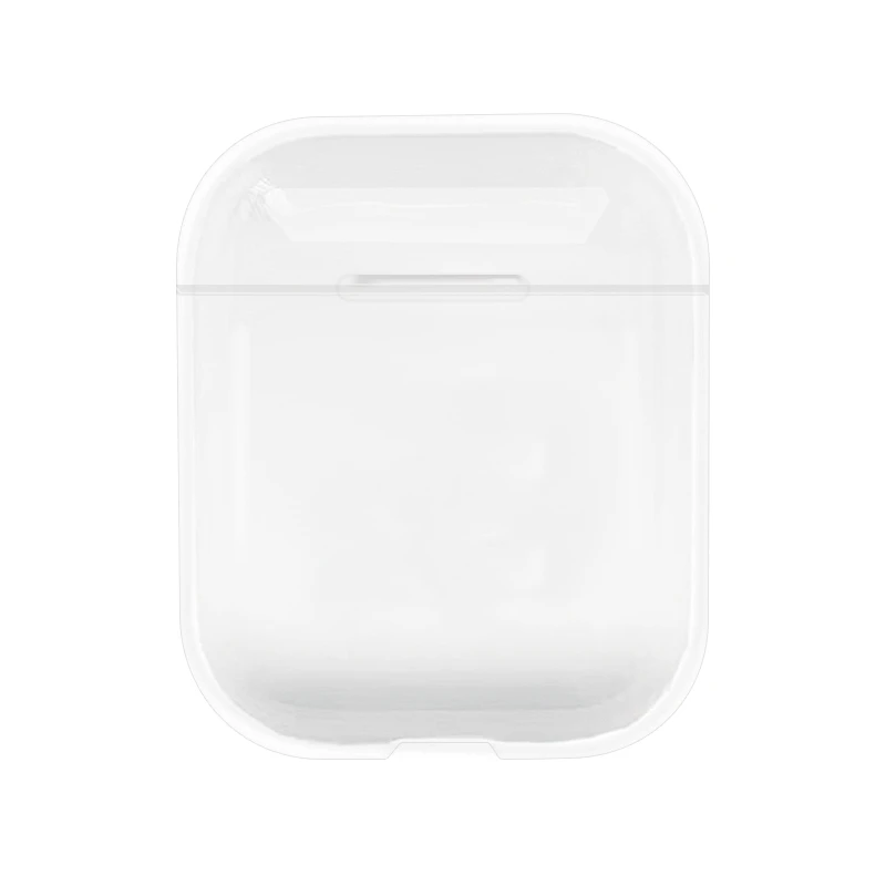 Жесткие ПК-Чехлы для AirPods 2-й Прозрачный чехол для наушников для Apple Air Pods 1 коробка для зарядки кристально чистый чехол для Airpods2 чехол