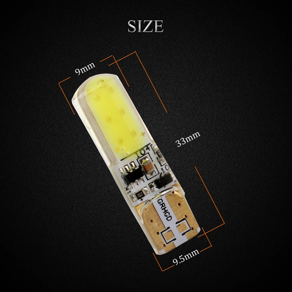 10X w5w 12V COB 12SMD T10 кремнезем постоянно яркий+ стробоскоп мигающий сигнал Автомобильный светодиодный светильник поворота белый автоматический светильник две модели белый