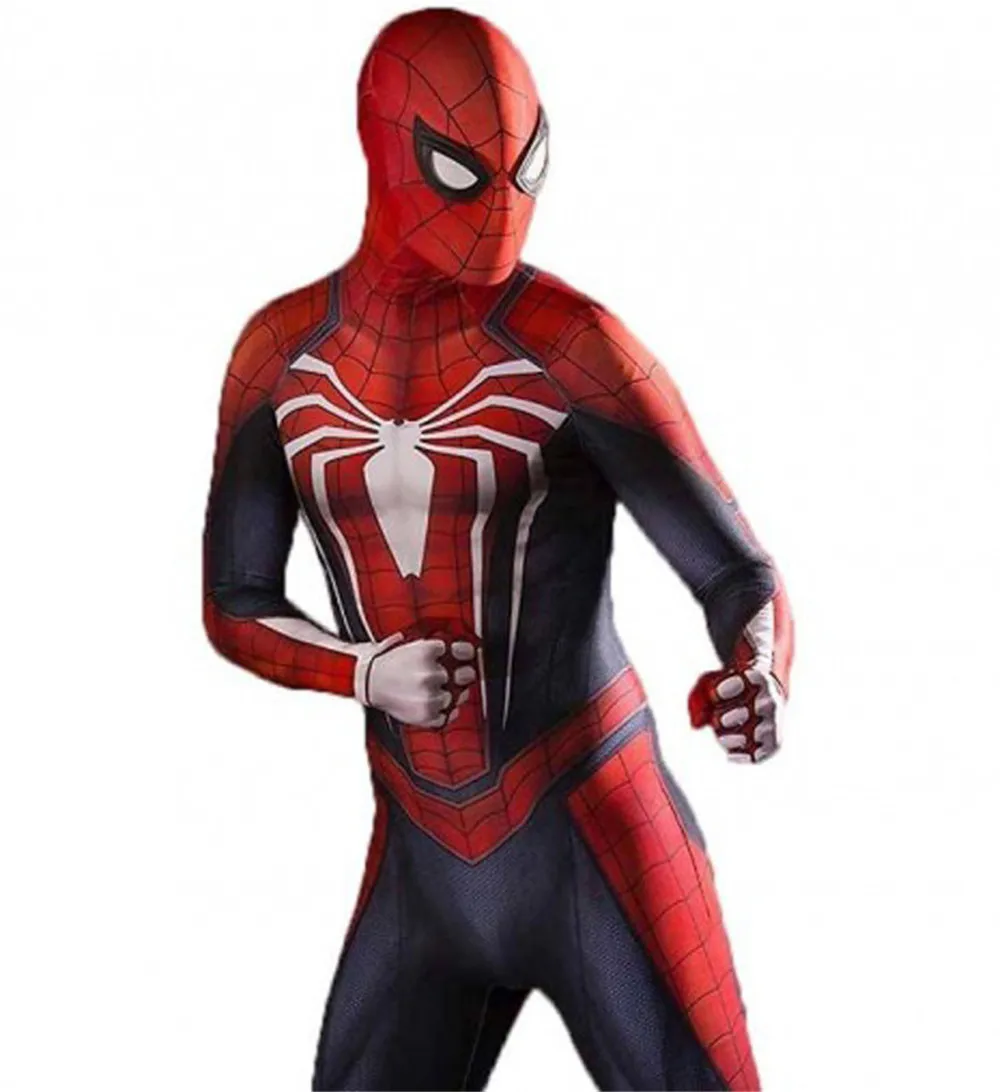 Новинка ps4 insomniac костюм паука спандекс игры Spidey Косплей Хэллоуин облегающий с