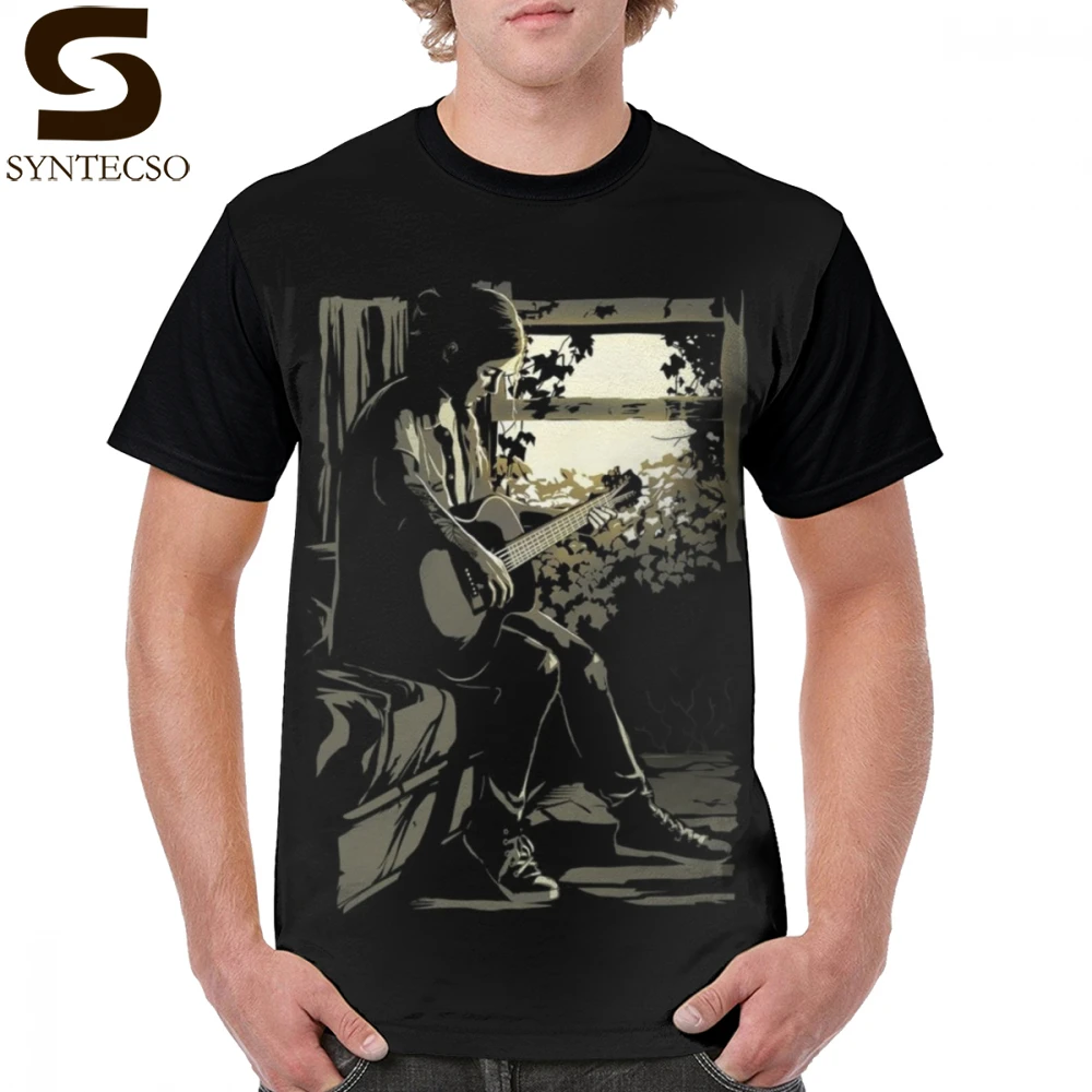 

The Last Of Us T Shirt The Last Of Us Part Ii 2 Ellie T-Shirt Summer Printed Graphic Tee Shirt Man Short Sleeves Tshirt