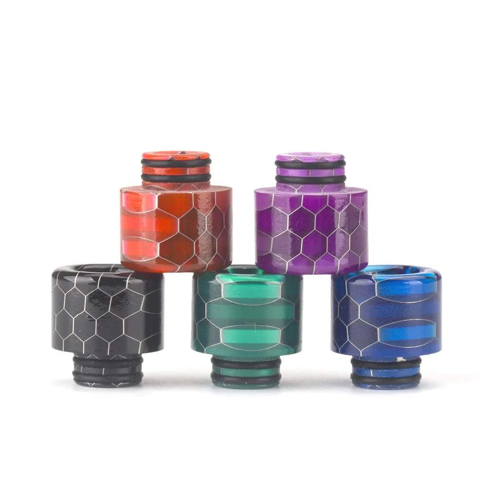 

Coil Father 510 Snake Drip Tip Epoxy Resin Wide Bore For Ijust S RTA RDA Tank E Cigarette Vaporizor Vape Accessories Mouthpiece