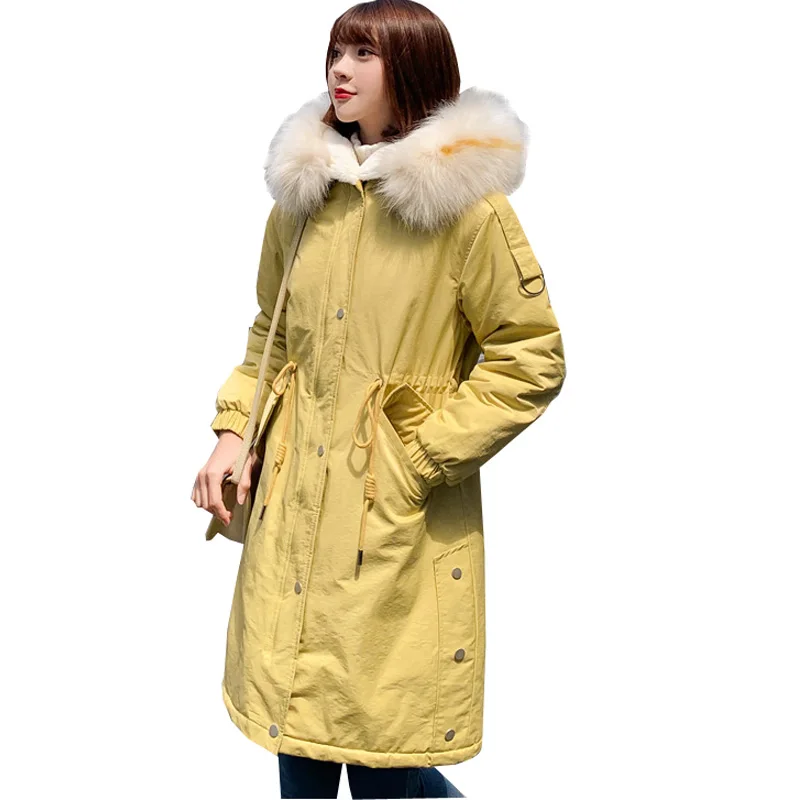 

2019 Women Winter Jacket Long Winter Thick Coat For Women Hooded Down Parka Warm Female Clothes Winter