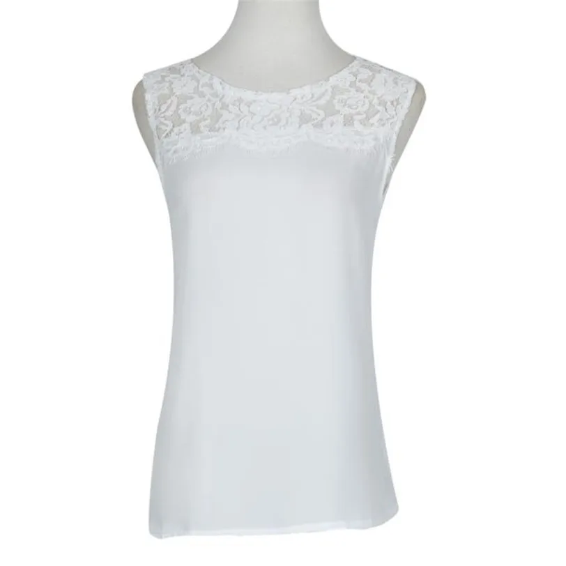 Sweet Women Chiffon Blouse Lace Summer Shirts Tunic Women Tops Casual Loose Blusas Femininas Camisas Mujer Wholesale noAR3 (11)