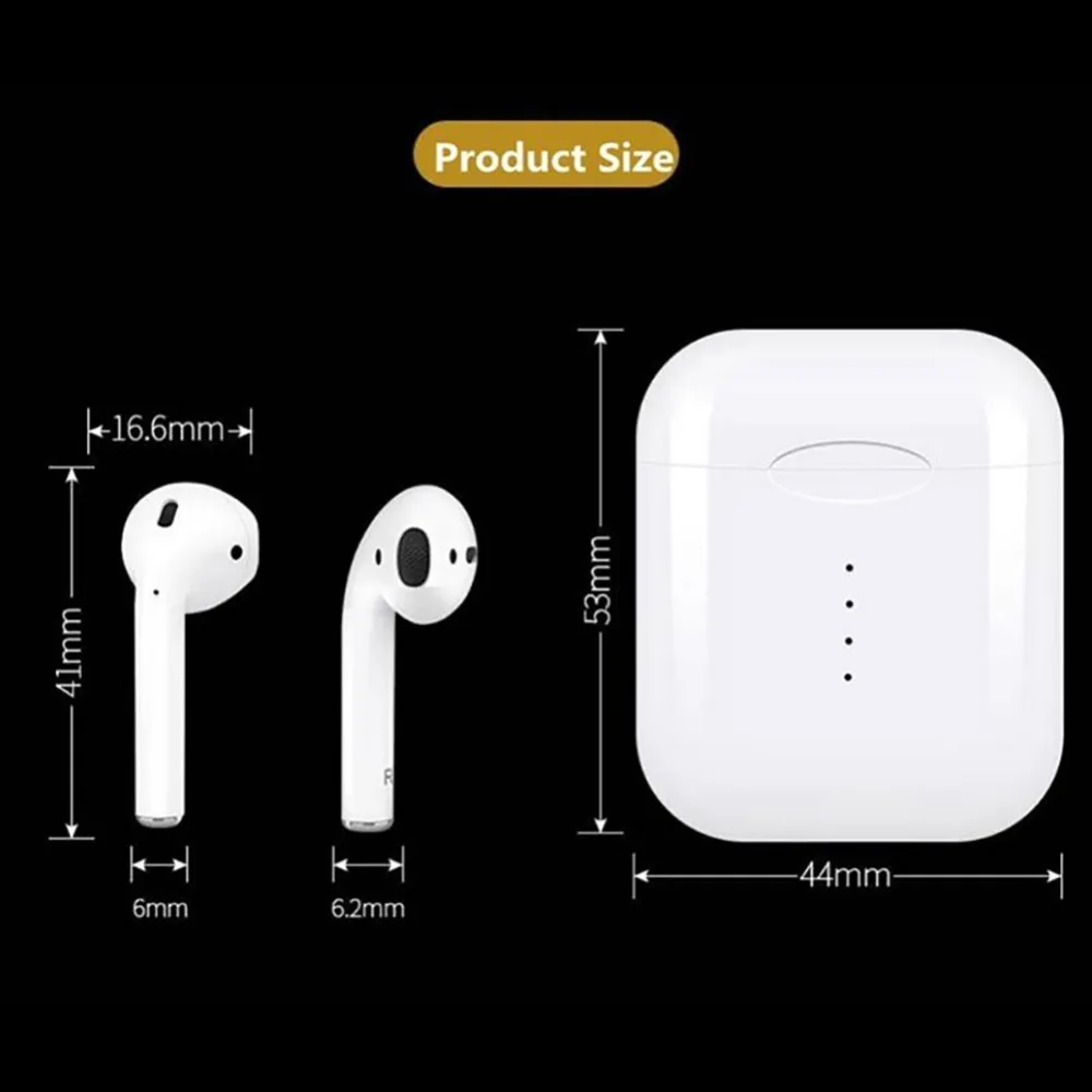

Hot Sell i10 / i9s tws i10tws Bluetooth Earphone Earbuds Wireless not i9s air pods for iphone samsung android X XS Max