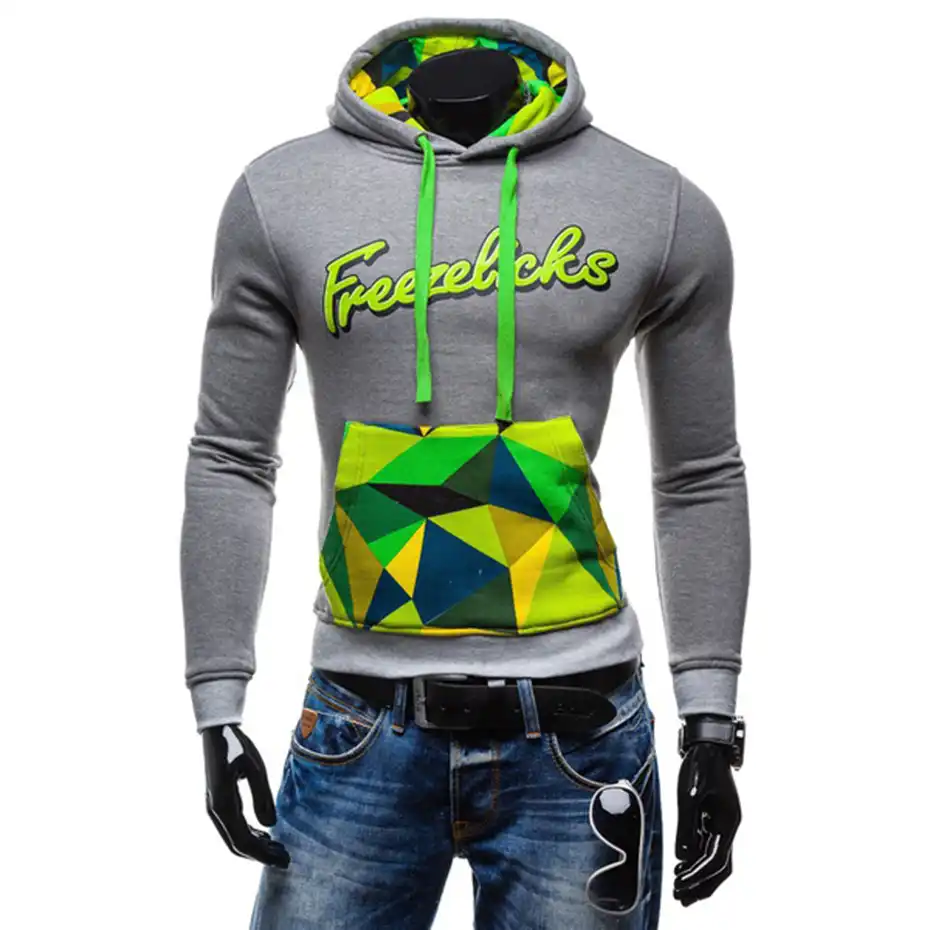 new spring autumn hoodies men fashion brand pullover solid color