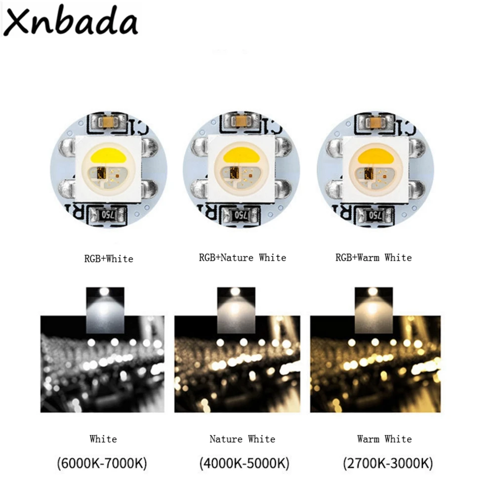 WS2811 WS2812B SK6812 светодиодный чип и радиатор печатной платы 5050 RGBW светильник IC WS2812 Чип