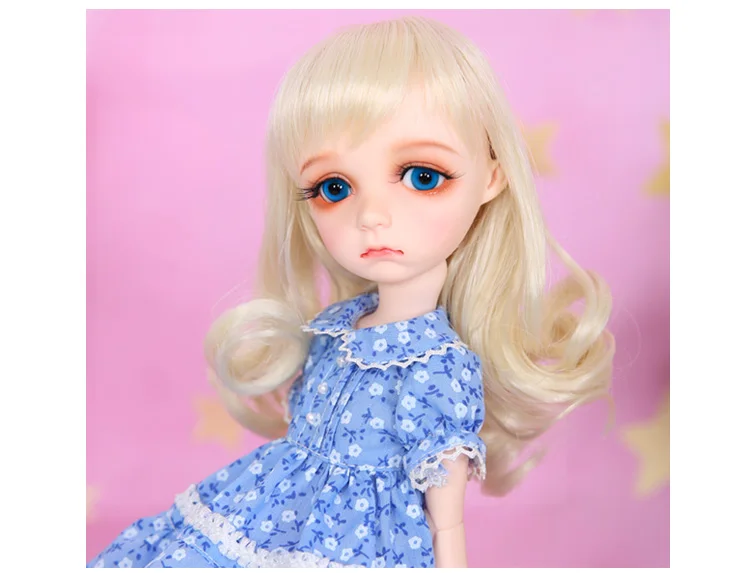 Парик для куклы BJD Размер 7-8 дюймов высокотемпературный парик imda3.0 Colette длинные волосы bjd sd кукла парики в красоту diy