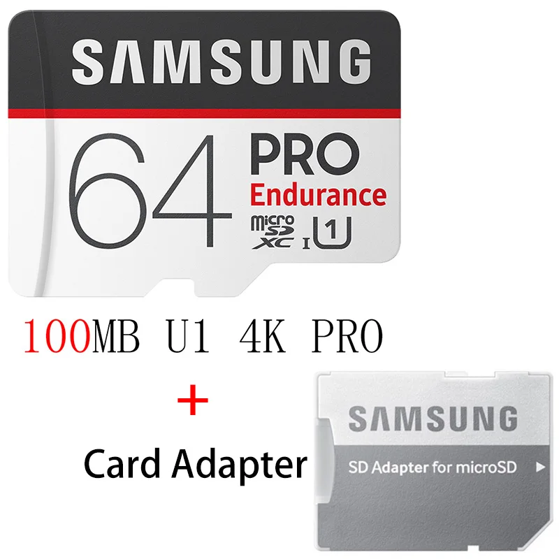 SAMSUNG PRO Micro SD 128 ГБ 32 ГБ 64 Гб U1 4 K Class 10 карта памяти 32 64 Гб Micro SD карта SD/TF флэш-карты microSD карт для телефона - Емкость: MB-MJ64G-KT5