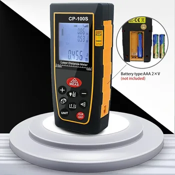 

Laser range finder handheld area / volume / Pythagorean theorem / angle 80 m / 100 m / 120 m / 150 m with lanyard carry bag